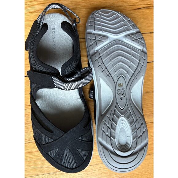 Easy Spirit Esplash Women's Black Sandals - Size 8 M - Picture 4 of 6